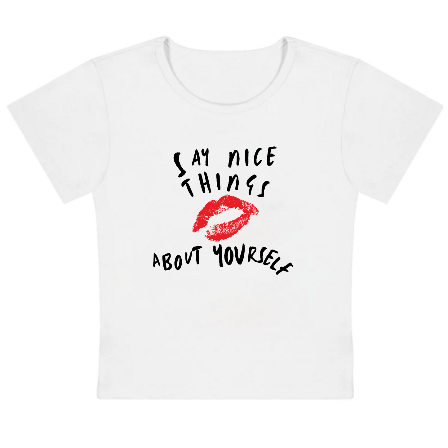 Say Nice Things Baby Tee