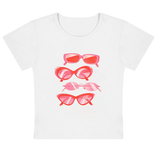 'Glasses' Baby Tee