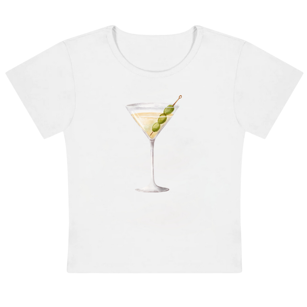 Martini Baby Tee