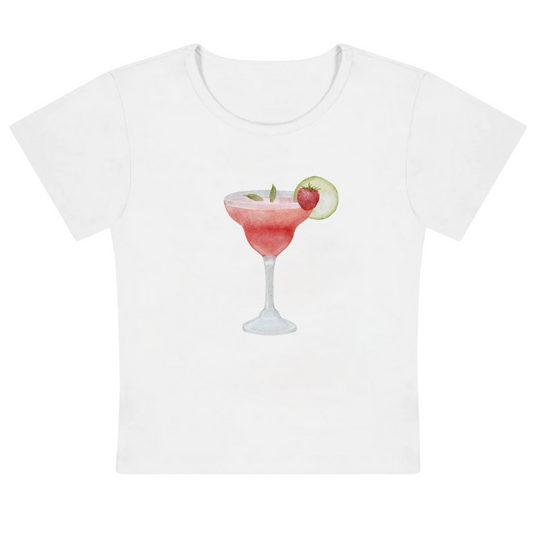 Strawberry Daiquiri Baby Tee